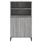 vidaXL Highboard Grau Sonoma 60x36x110 cm Holzwerkstoff vidaXL Highboard Grau Sonoma 60x36x110 cm Holzwerkstoff