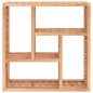 vidaXL Wandregal 49x15x49 cm Massivholz Nussbaum vidaXL Wandregal 49x15x49 cm Massivholz Nussbaum