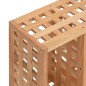 vidaXL Wandregal 49x15x49 cm Massivholz Nussbaum vidaXL Wandregal 49x15x49 cm Massivholz Nussbaum