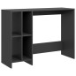 vidaXL Computertisch Grau 102,5x35x75 cm Holzwerkstoff vidaXL Computertisch Grau 102,5x35x75 cm Holzwerkstoff