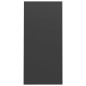 vidaXL Computertisch Grau 102,5x35x75 cm Holzwerkstoff vidaXL Computertisch Grau 102,5x35x75 cm Holzwerkstoff