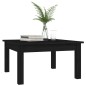 vidaXL Couchtisch Schwarz 55x55x30 cm Massivholz Kiefer vidaXL Couchtisch Schwarz 55x55x30 cm Massivholz Kiefer