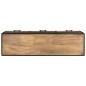 vidaXL TV-Schrank 110x30x45 cm Raues Mangoholz