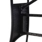 vidaXL Gartentisch Schwarz 80 x 80 x 74 cm Poly Rattan vidaXL Gartentisch Schwarz 80 x 80 x 74 cm Poly Rattan