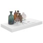 vidaXL Schwebendes Wandregal Hochglanz-Weiß 50x23x3,8 cm MDF vidaXL Schwebendes Wandregal Hochglanz-Weiß 50x23x3,8 cm MDF