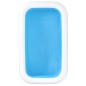 Bestway Aufblasbarer Familienpool Rechteckig 262x175x51 cm Blau Weiß Bestway Aufblasbarer Familienpool Rechteckig 262x175x51 cm Blau Weiß