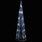vidaXL LED-Kegel Acryl Weihnachtsdeko Pyramide Kaltweiß 60 cm vidaXL LED-Kegel Acryl Weihnachtsdeko Pyramide Kaltweiß 60 cm