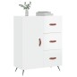 vidaXL Sideboard Hochglanz-Weiß 69,5x34x90 cm Holzwerkstoff vidaXL Sideboard Hochglanz-Weiß 69,5x34x90 cm Holzwerkstoff