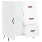 vidaXL Sideboard Hochglanz-Weiß 69,5x34x90 cm Holzwerkstoff vidaXL Sideboard Hochglanz-Weiß 69,5x34x90 cm Holzwerkstoff