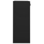 vidaXL Büroschrank Schwarz 90x40x102 cm Stahl vidaXL Büroschrank Schwarz 90x40x102 cm Stahl