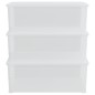 vidaXL Aufbewahrungsboxen 3 Stk. Kunststoff 10 L Stapelbar vidaXL Aufbewahrungsboxen 3 Stk. Kunststoff 10 L Stapelbar