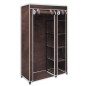 vidaXL Stoffschrank Braun vidaXL Stoffschrank Braun