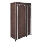 vidaXL Stoffschrank Braun vidaXL Stoffschrank Braun