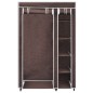vidaXL Stoffschrank Braun vidaXL Stoffschrank Braun