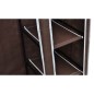 vidaXL Stoffschrank Braun vidaXL Stoffschrank Braun