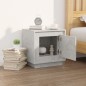 vidaXL Nachttisch Betongrau 44x35x45 cm Holzwerkstoff vidaXL Nachttisch Betongrau 44x35x45 cm Holzwerkstoff
