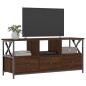 vidaXL TV-Schrank Braun Eichen-Optik 102x33x45cm Holzwerkstoff & Eisen vidaXL TV-Schrank Braun Eichen-Optik 102x33x45cm Holzwerkstoff & Eisen