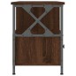 vidaXL TV-Schrank Braun Eichen-Optik 102x33x45cm Holzwerkstoff & Eisen vidaXL TV-Schrank Braun Eichen-Optik 102x33x45cm Holzwerkstoff & Eisen
