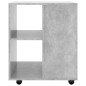 vidaXL Rollschrank Betongrau 60x53x72 cm Holzwerkstoff vidaXL Rollschrank Betongrau 60x53x72 cm Holzwerkstoff