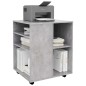 vidaXL Rollschrank Betongrau 60x53x72 cm Holzwerkstoff vidaXL Rollschrank Betongrau 60x53x72 cm Holzwerkstoff