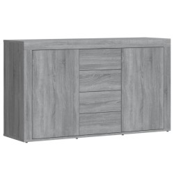 vidaXL Sideboard Grau Sonoma 120x36x69 cm Holzwerkstoff