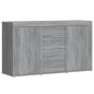 vidaXL Sideboard Grau Sonoma 120x36x69 cm Holzwerkstoff vidaXL Sideboard Grau Sonoma 120x36x69 cm Holzwerkstoff