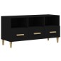 vidaXL TV-Schrank Schwarz 102x36x50 cm Holzwerkstoff vidaXL TV-Schrank Schwarz 102x36x50 cm Holzwerkstoff