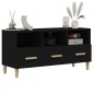 vidaXL TV-Schrank Schwarz 102x36x50 cm Holzwerkstoff vidaXL TV-Schrank Schwarz 102x36x50 cm Holzwerkstoff
