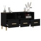 vidaXL TV-Schrank Schwarz 102x36x50 cm Holzwerkstoff vidaXL TV-Schrank Schwarz 102x36x50 cm Holzwerkstoff