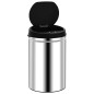 vidaXL Automatischer Sensor-Mülleimer 30 L Edelstahl vidaXL Automatischer Sensor-Mülleimer 30 L Edelstahl