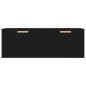 vidaXL Wandschrank Schwarz 100x36,5x35 cm Holzwerkstoff vidaXL Wandschrank Schwarz 100x36,5x35 cm Holzwerkstoff
