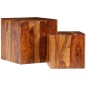 vidaXL Couchtisch-Set 2-tlg. Massivholz 40 x 40 x 40 cm vidaXL Couchtisch-Set 2-tlg. Massivholz 40 x 40 x 40 cm