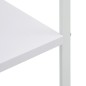 vidaXL Mikrowellenregal Weiß 60x39,6x123 cm Holzwerkstoff vidaXL Mikrowellenregal Weiß 60x39,6x123 cm Holzwerkstoff