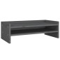 vidaXL Monitorständer Grau 50x24x16 cm Massivholz Kiefer vidaXL Monitorständer Grau 50x24x16 cm Massivholz Kiefer
