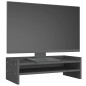 vidaXL Monitorständer Grau 50x24x16 cm Massivholz Kiefer vidaXL Monitorständer Grau 50x24x16 cm Massivholz Kiefer