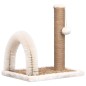 vidaXL Katzenbaum mit Fellpflegebogen und Kratzsäule vidaXL Katzenbaum mit Fellpflegebogen und Kratzsäule