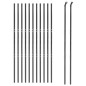Maschendrahtzaun Anthrazit 1,4x25 m Maschendrahtzaun Anthrazit 1,4x25 m