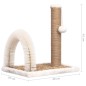 vidaXL Katzenbaum mit Fellpflegebogen und Kratzsäule vidaXL Katzenbaum mit Fellpflegebogen und Kratzsäule