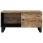 vidaXL Couchtisch 80x50x40 cm Massivholz Mango & Holzwerkstoff vidaXL Couchtisch 80x50x40 cm Massivholz Mango & Holzwerkstoff