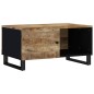 vidaXL Couchtisch 80x50x40 cm Massivholz Mango & Holzwerkstoff vidaXL Couchtisch 80x50x40 cm Massivholz Mango & Holzwerkstoff