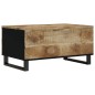 vidaXL Couchtisch 80x50x40 cm Massivholz Mango & Holzwerkstoff vidaXL Couchtisch 80x50x40 cm Massivholz Mango & Holzwerkstoff
