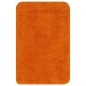 vidaXL Badematten-Set 3-tlg. Stoff Orange vidaXL Badematten-Set 3-tlg. Stoff Orange