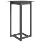 vidaXL Bartisch Grau 60x60x110 cm Massivholz Kiefer vidaXL Bartisch Grau 60x60x110 cm Massivholz Kiefer