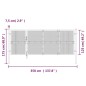 vidaXL Mesh-Gartentor Grün 350x175 cm Verzinkter Stahl vidaXL Mesh-Gartentor Grün 350x175 cm Verzinkter Stahl