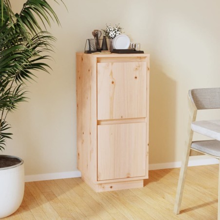 vidaXL Sideboard 31,5x34x75 cm Massivholz Kiefer