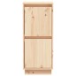 vidaXL Sideboard 31,5x34x75 cm Massivholz Kiefer vidaXL Sideboard 31,5x34x75 cm Massivholz Kiefer