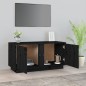 vidaXL TV-Schrank Schwarz 80x35x40,5 cm Massivholz Kiefer vidaXL TV-Schrank Schwarz 80x35x40,5 cm Massivholz Kiefer
