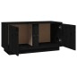 vidaXL TV-Schrank Schwarz 80x35x40,5 cm Massivholz Kiefer vidaXL TV-Schrank Schwarz 80x35x40,5 cm Massivholz Kiefer