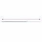 Gardinenstangen 2 Stk. Weiß und Silbern 40-60 cm Aluminium Gardinenstangen 2 Stk. Weiß und Silbern 40-60 cm Aluminium