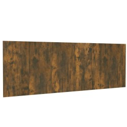 vidaXL Wand Kopfteil Räuchereiche 240x1,5x80 cm Holzwerkstoff